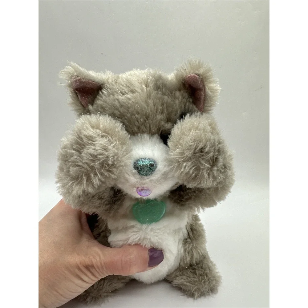 FurReal Friends ROCCO Raccoon Woodland Sparkle My Peek-a-Boo Pet WORKS!